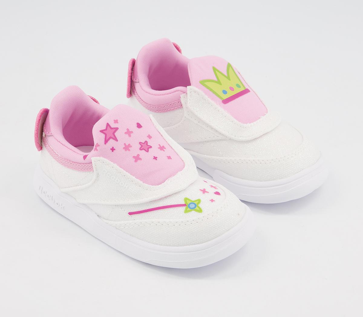 Reebok Club C Slip On III Trainers Reebok Club C Slip On III Trainers Peppa Pig Pink Fairy