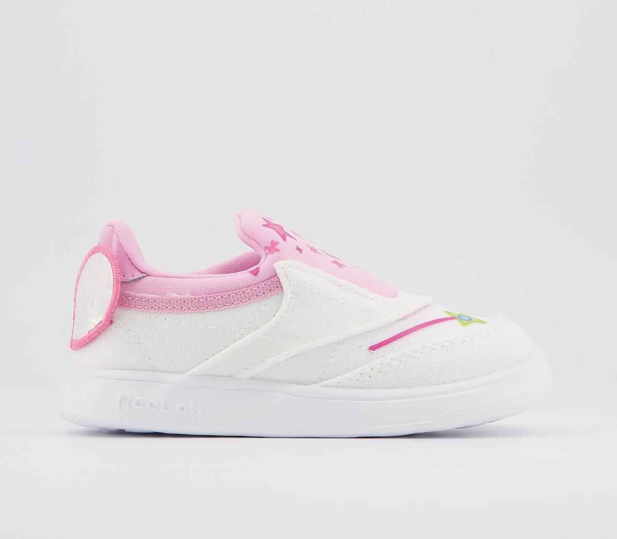 ReebokClub C Slip On III TrainersPeppa Pig Pink Fairy