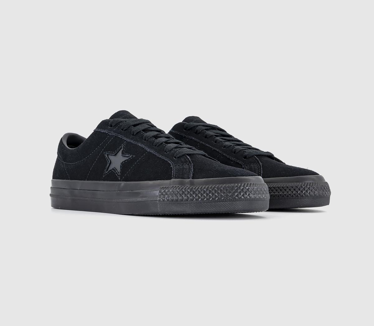 ConverseOne Star Pro TrainersBlack
