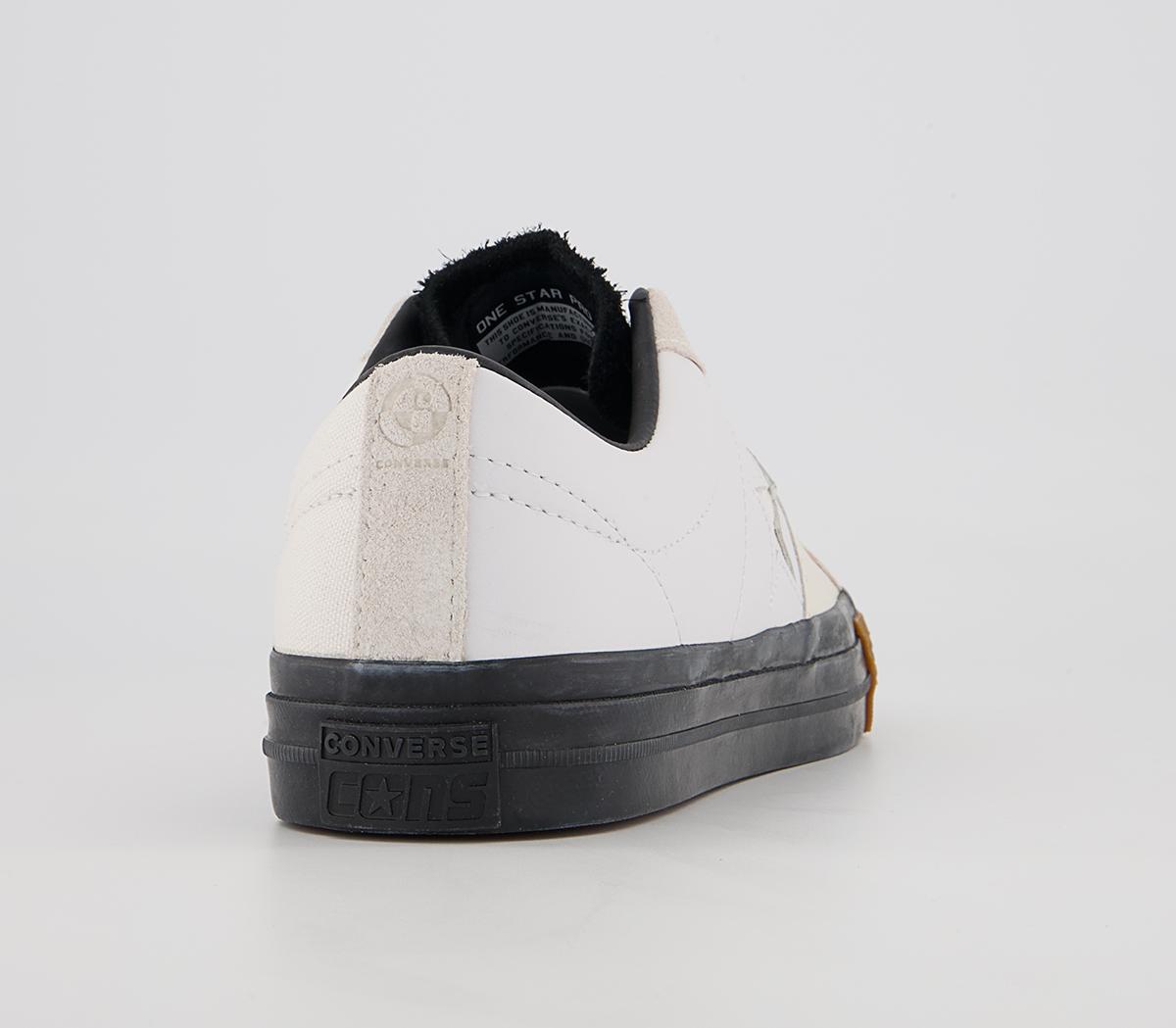 Converse One Star Pro Trainers Converse One Star Pro Trainers Carhartt Wip White Black Gum Honey
