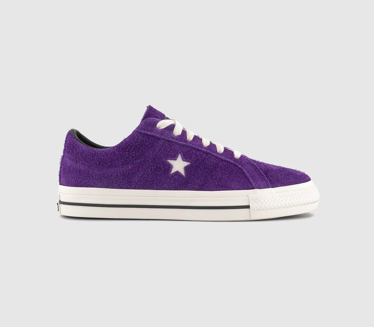 One star deals converse purple