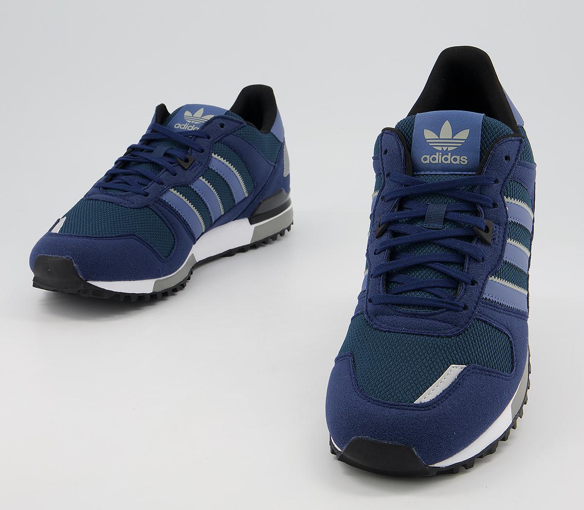 adidas Zx 700 Trainers Navy Blue Blue - Unisex Sports