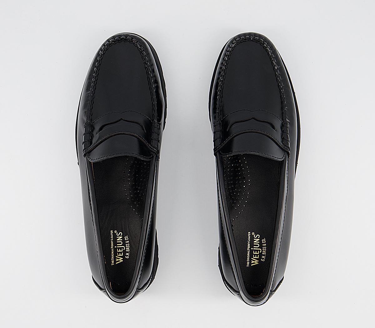 G.H Bass & Co Weejuns 90s Penny Loafers G.H Bass & Co Weejuns 90s Penny Loafers Black