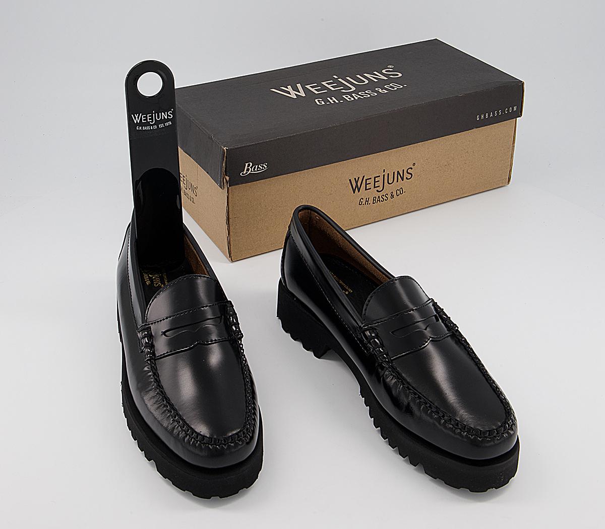 G.H Bass & Co Weejuns 90s Penny Loafers G.H Bass & Co Weejuns 90s Penny Loafers Black