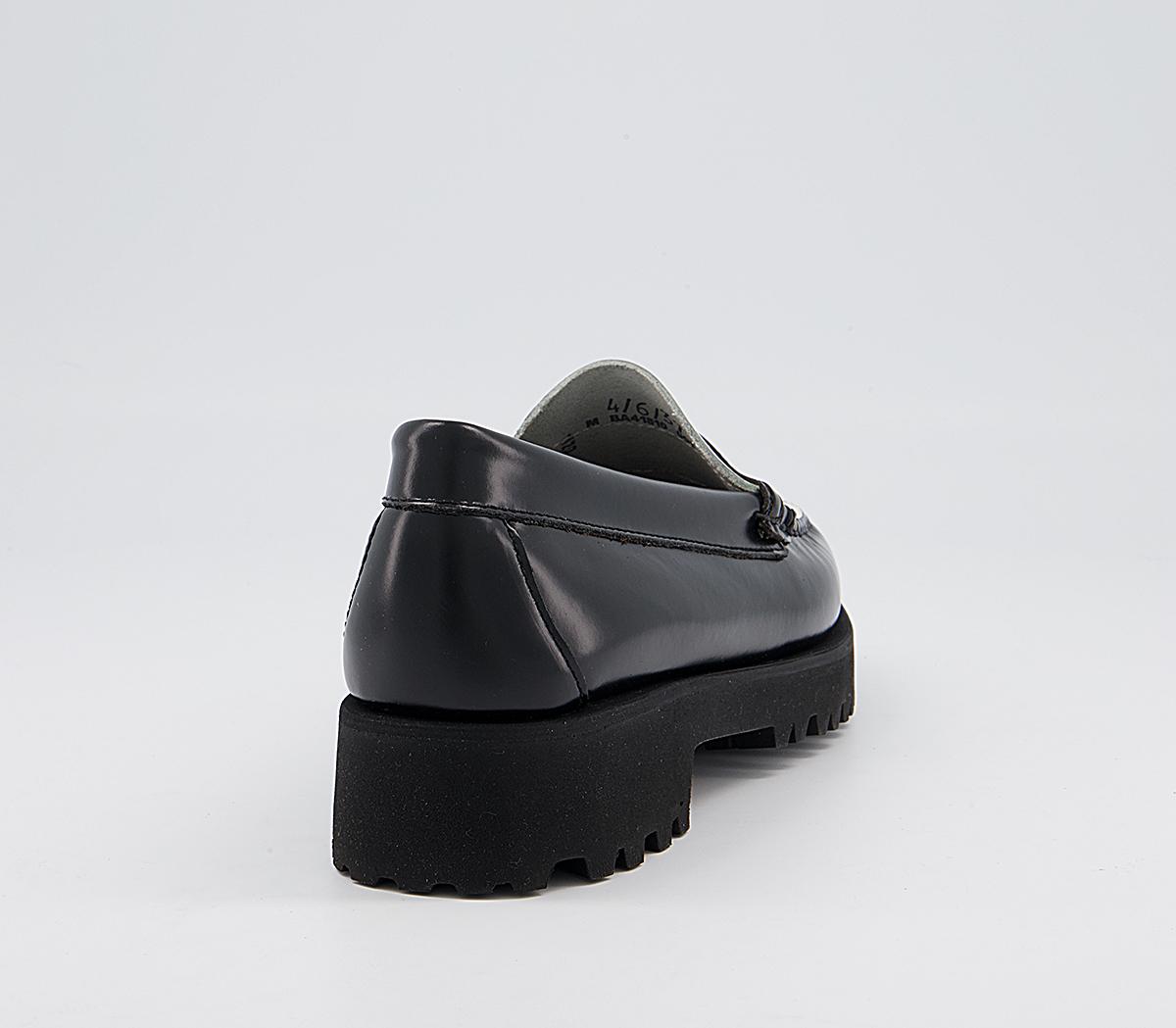 G.H Bass & Co Weejuns 90s Penny Loafers G.H Bass & Co Weejuns 90s Penny Loafers Black White