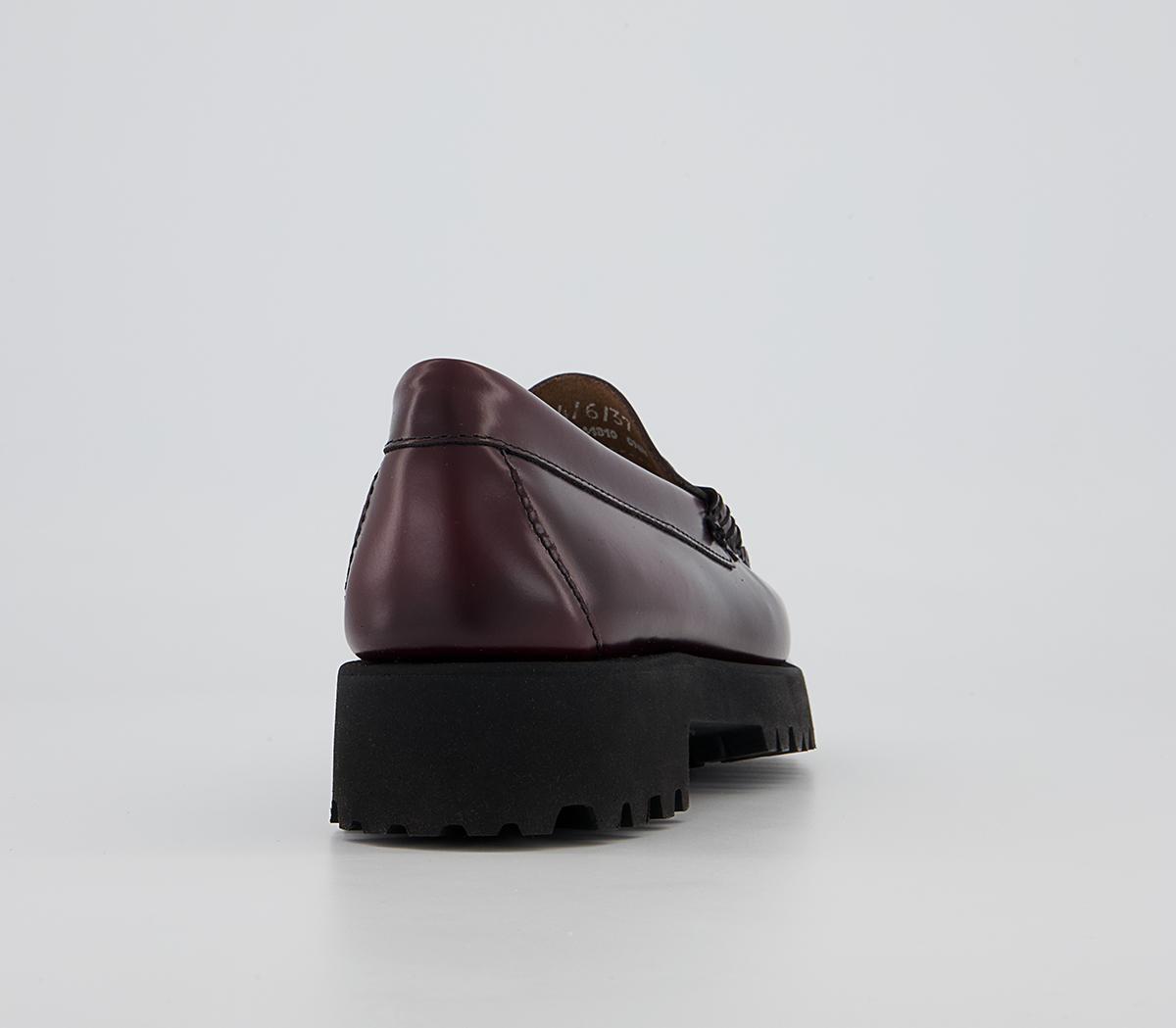 G.H Bass & Co Weejuns 90 Penny Loafers G.H Bass & Co Weejuns 90 Penny Loafers Wine Lthr
