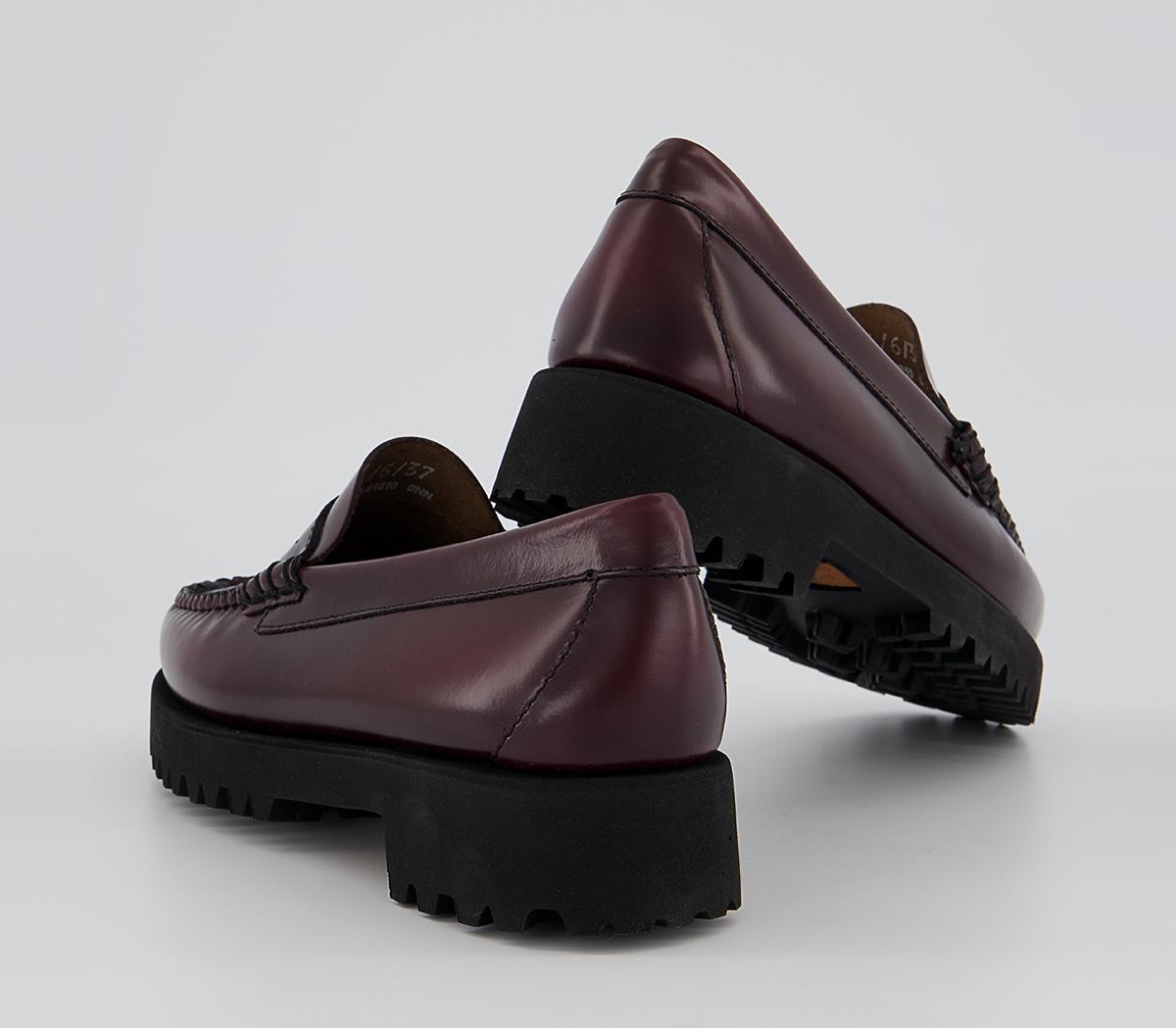 G.H Bass & Co Weejuns 90 Penny Loafers G.H Bass & Co Weejuns 90 Penny Loafers Wine Lthr