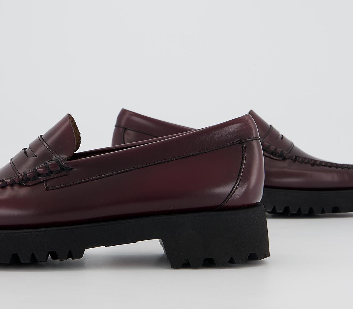 G.H Bass & Co Weejuns 90 Penny Loafers G.H Bass & Co Weejuns 90 Penny Loafers Wine Lthr