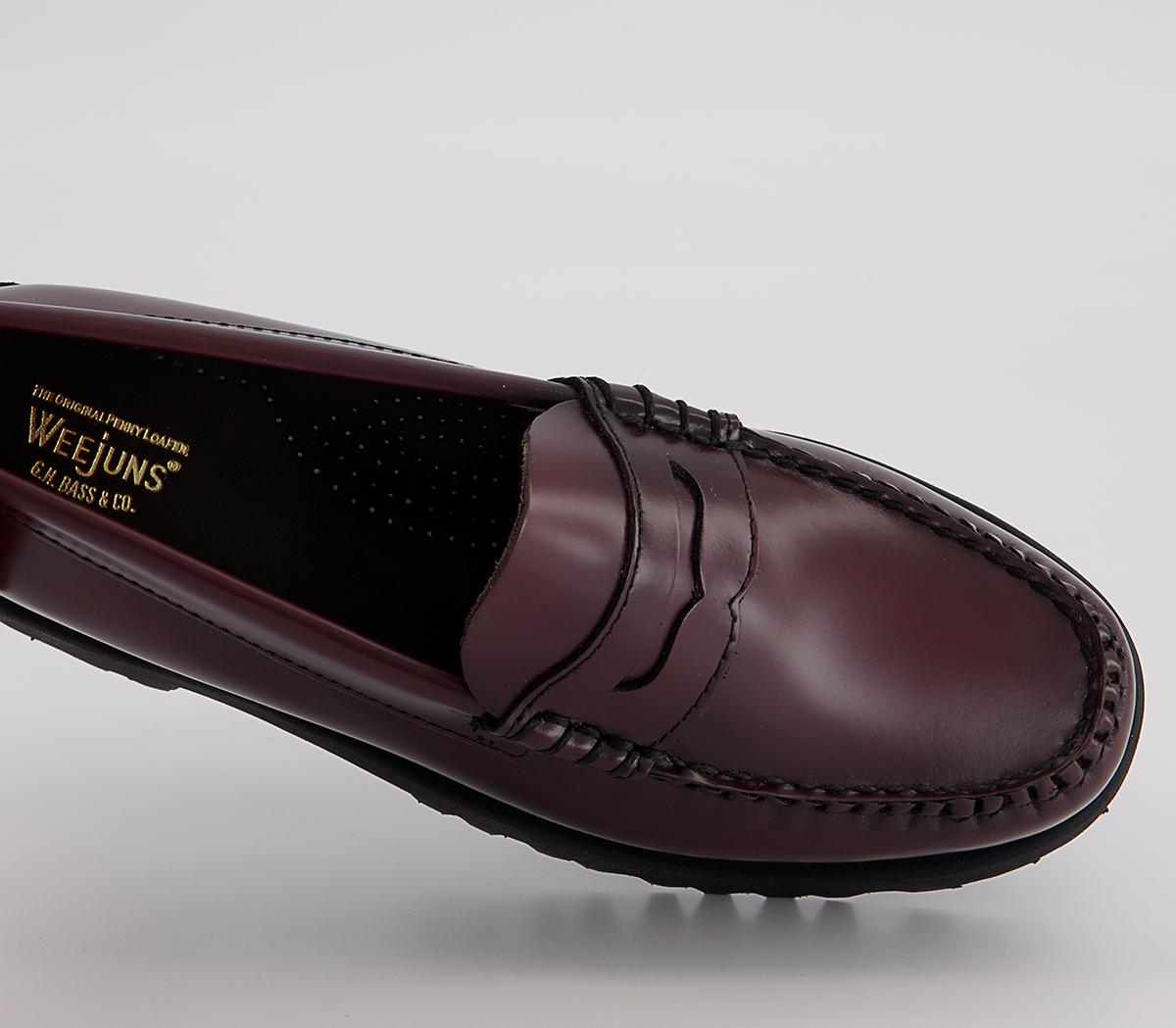 G.H Bass & Co Weejuns 90 Penny Loafers G.H Bass & Co Weejuns 90 Penny Loafers Wine Lthr