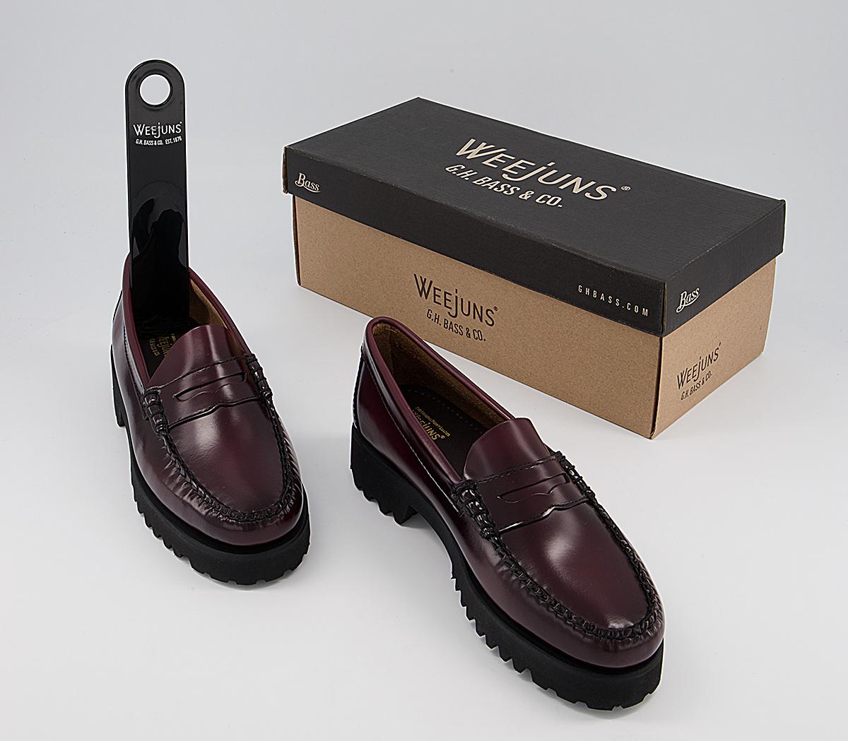 G.H Bass & Co Weejuns 90s Penny Loafers G.H Bass & Co Weejuns 90s Penny Loafers Wine