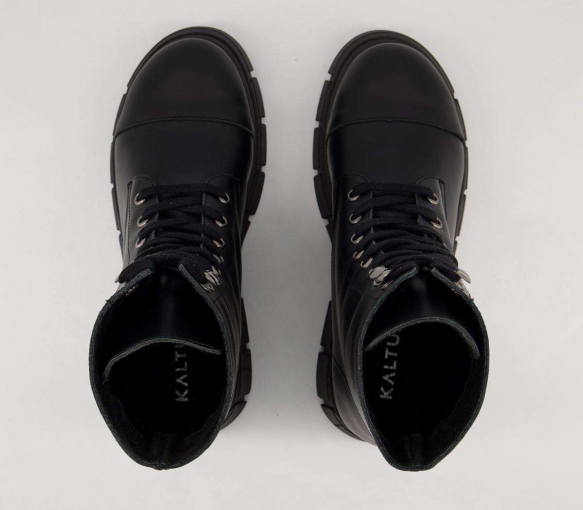 Kaltur Lace Up Boots Kaltur Lace Up Boots Black