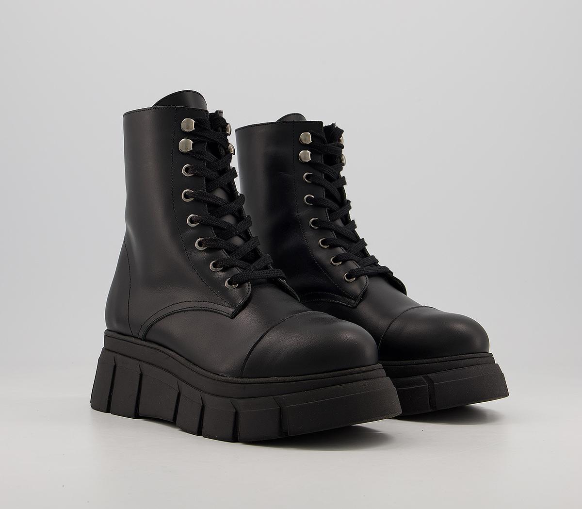 Kaltur Lace Up Boots Kaltur Lace Up Boots Black