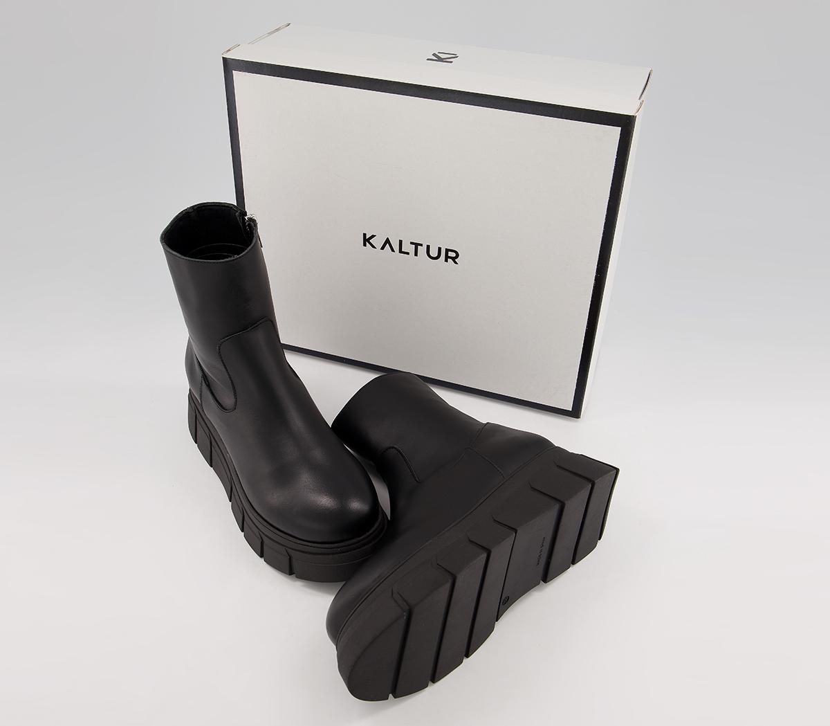 Kaltur Chelsea Boots Kaltur Chelsea Boots Black