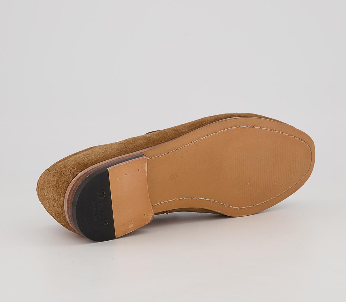 Walk LondonTerry Tassel Loafers Walk LondonTerry Tassel LoafersCarrot Tan Suede