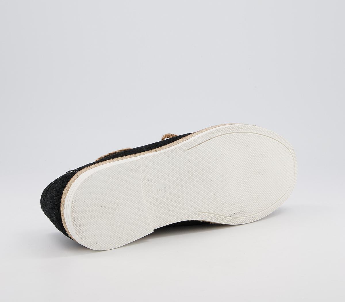 Walk London Bahama Lace Loafers Walk London Bahama Lace Loafers Black Suede