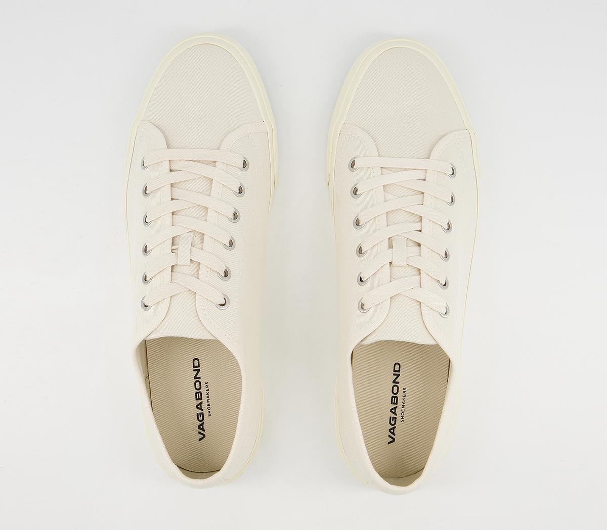 Vagabond Shoemakers Teddie Trainers Vagabond Shoemakers Teddie Trainers Cream White