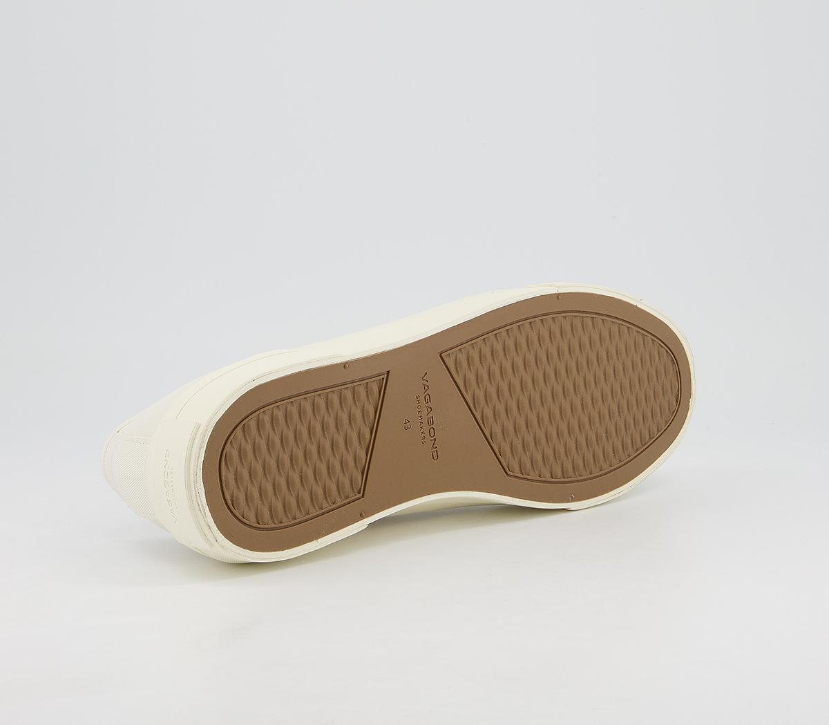 Vagabond Shoemakers Teddie Trainers Vagabond Shoemakers Teddie Trainers Cream White