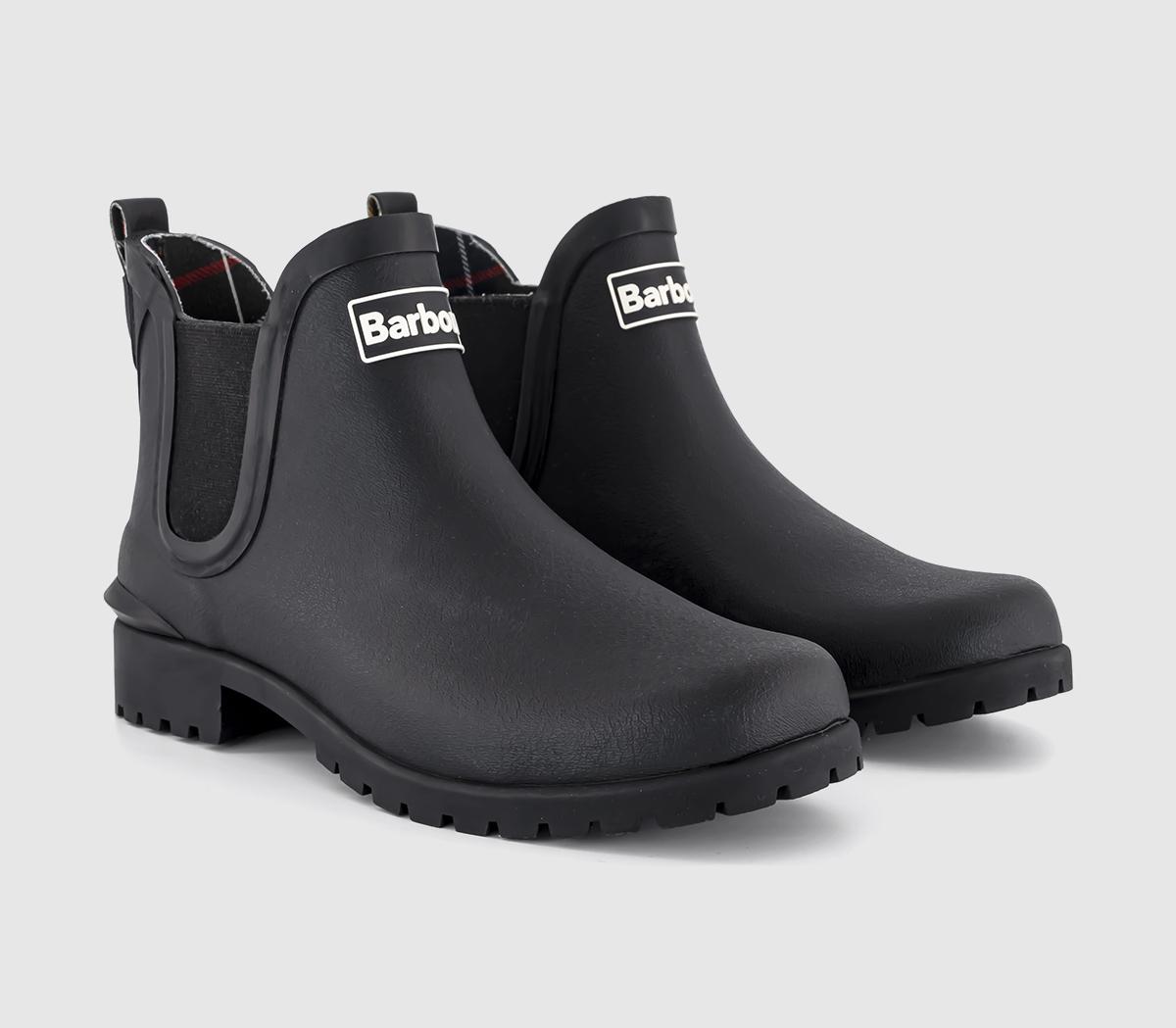 Barbour Barbour Wilton Wellies Black - Women's Ankle Boots