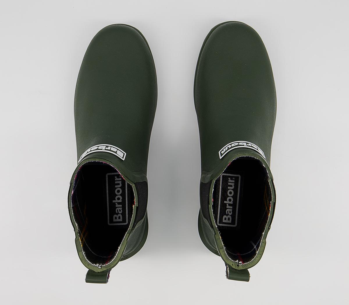barbour wilton wellies olive