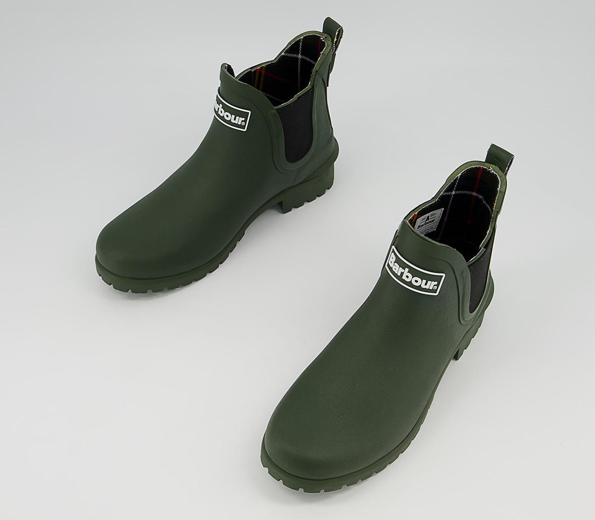 barbour wilton wellies olive