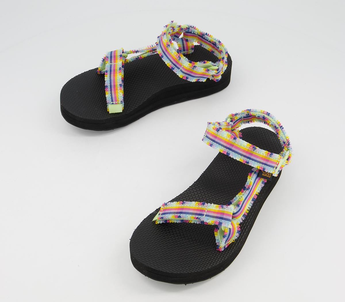 TevaMidform Fray SandalsMulti Check