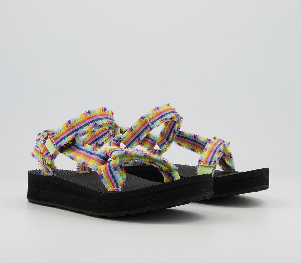 TevaMidform Fray SandalsMulti Check