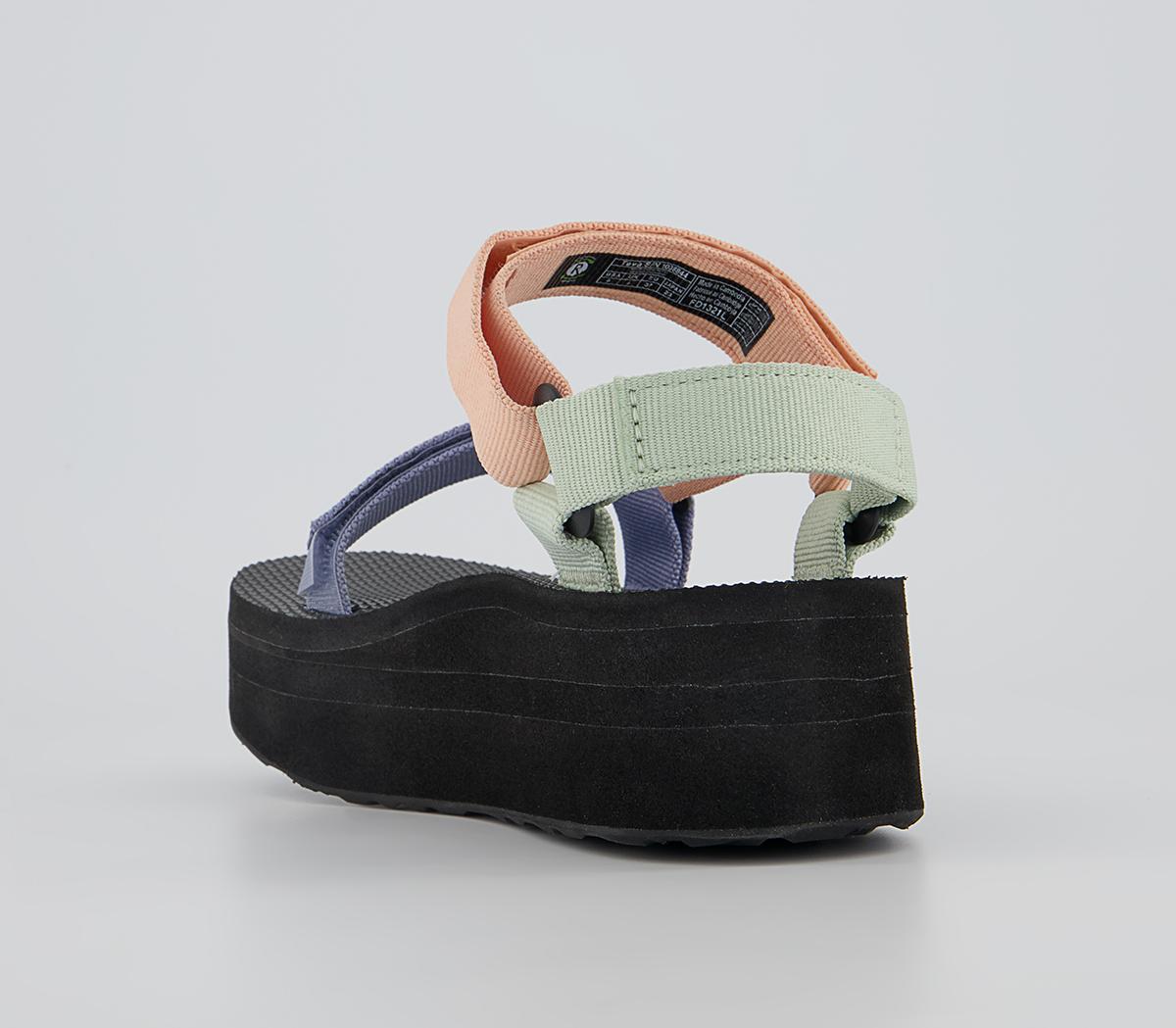 Teva Flatform Universal Sandals Teva Flatform Universal Sandals Sherbert Multi