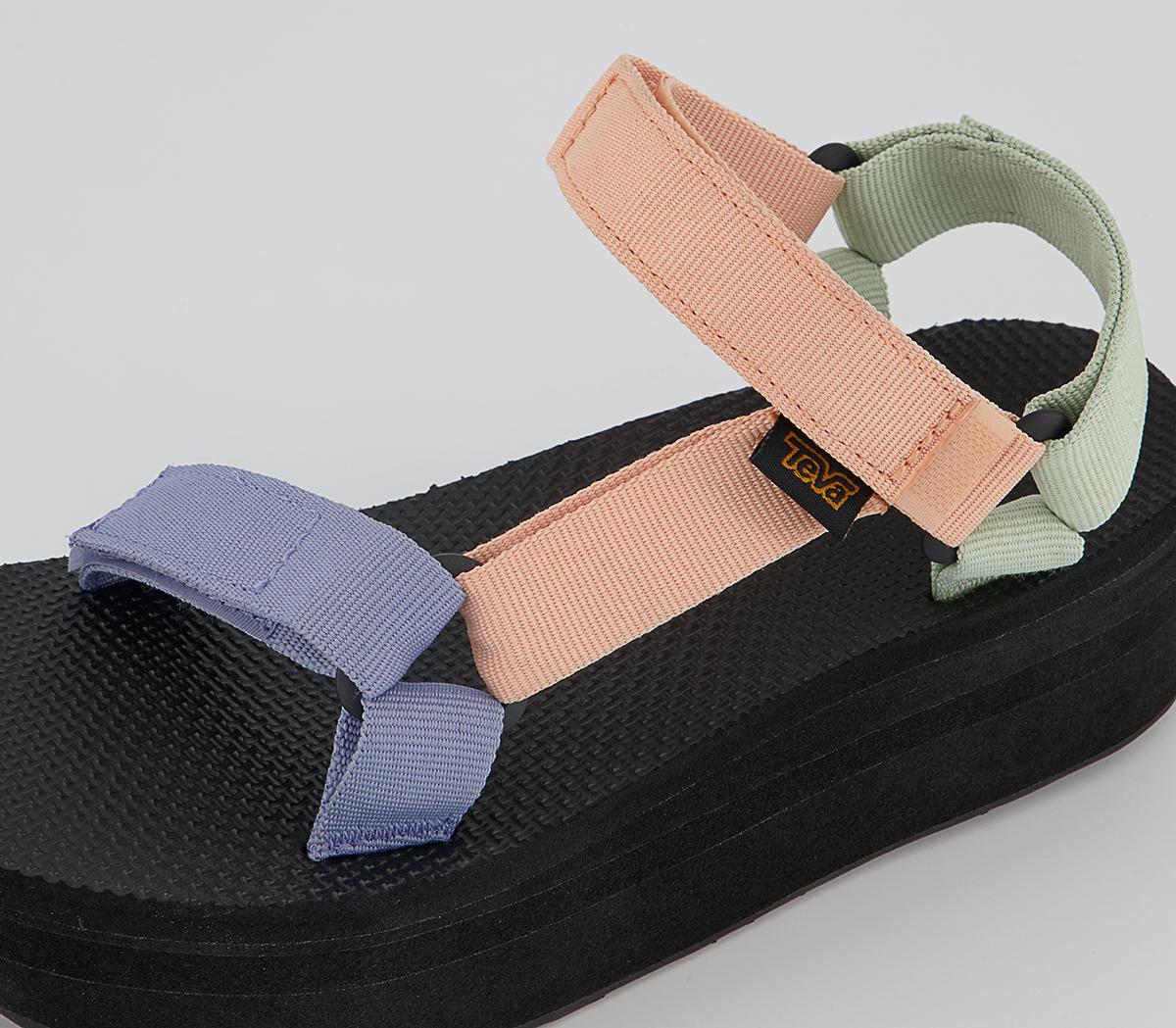 Teva Flatform Universal Sandals Teva Flatform Universal Sandals Sherbert Multi