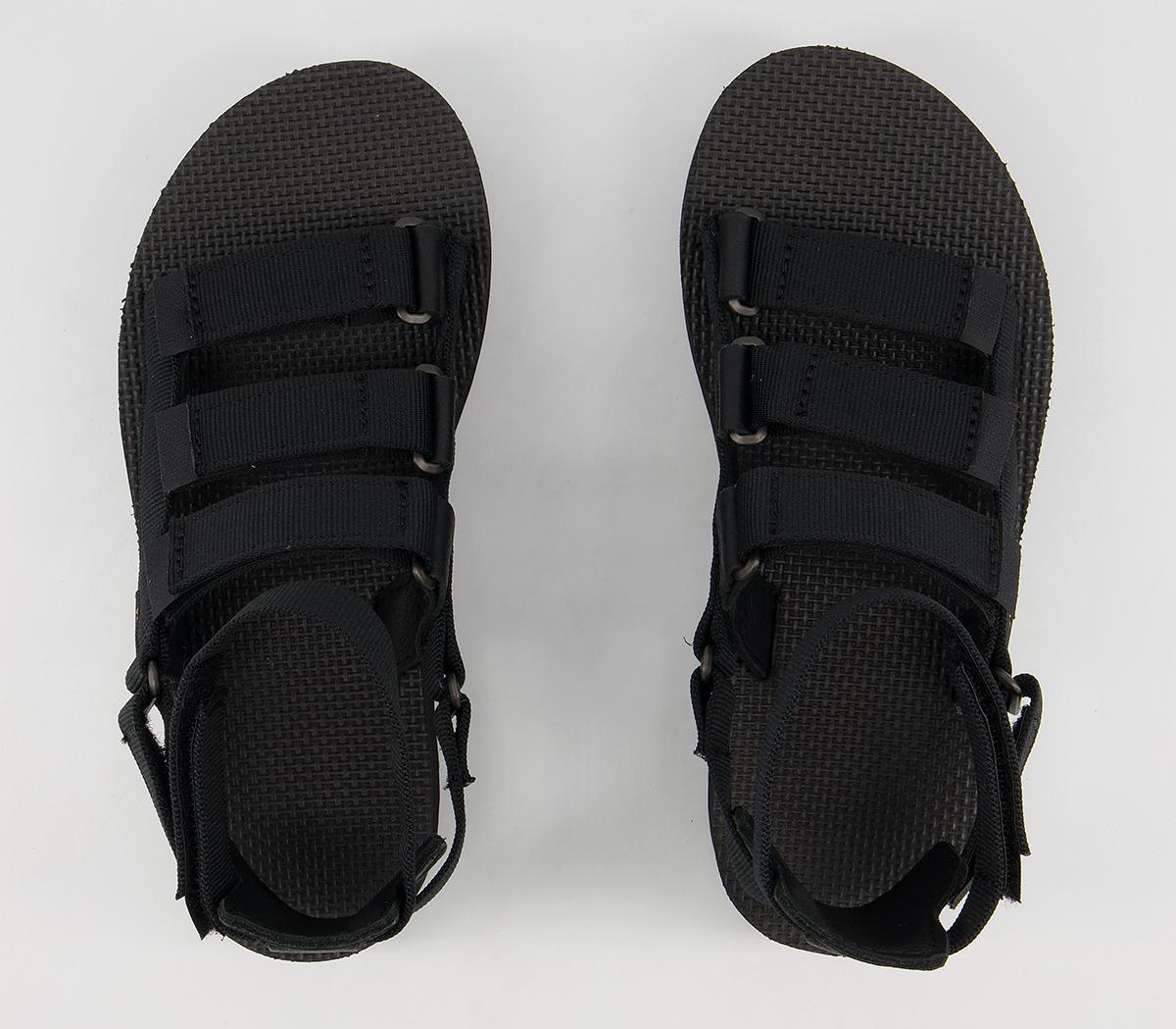 Teva Flatform Mevia Sandals Teva Flatform Mevia Sandals Black