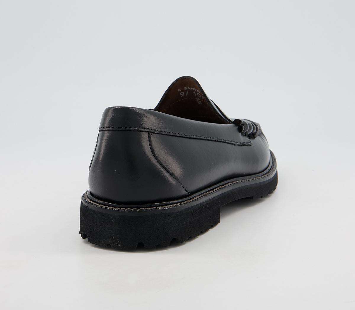 G.H Bass & CoWeejuns II 90s Larson Moc Penny LoafersBlack Leather