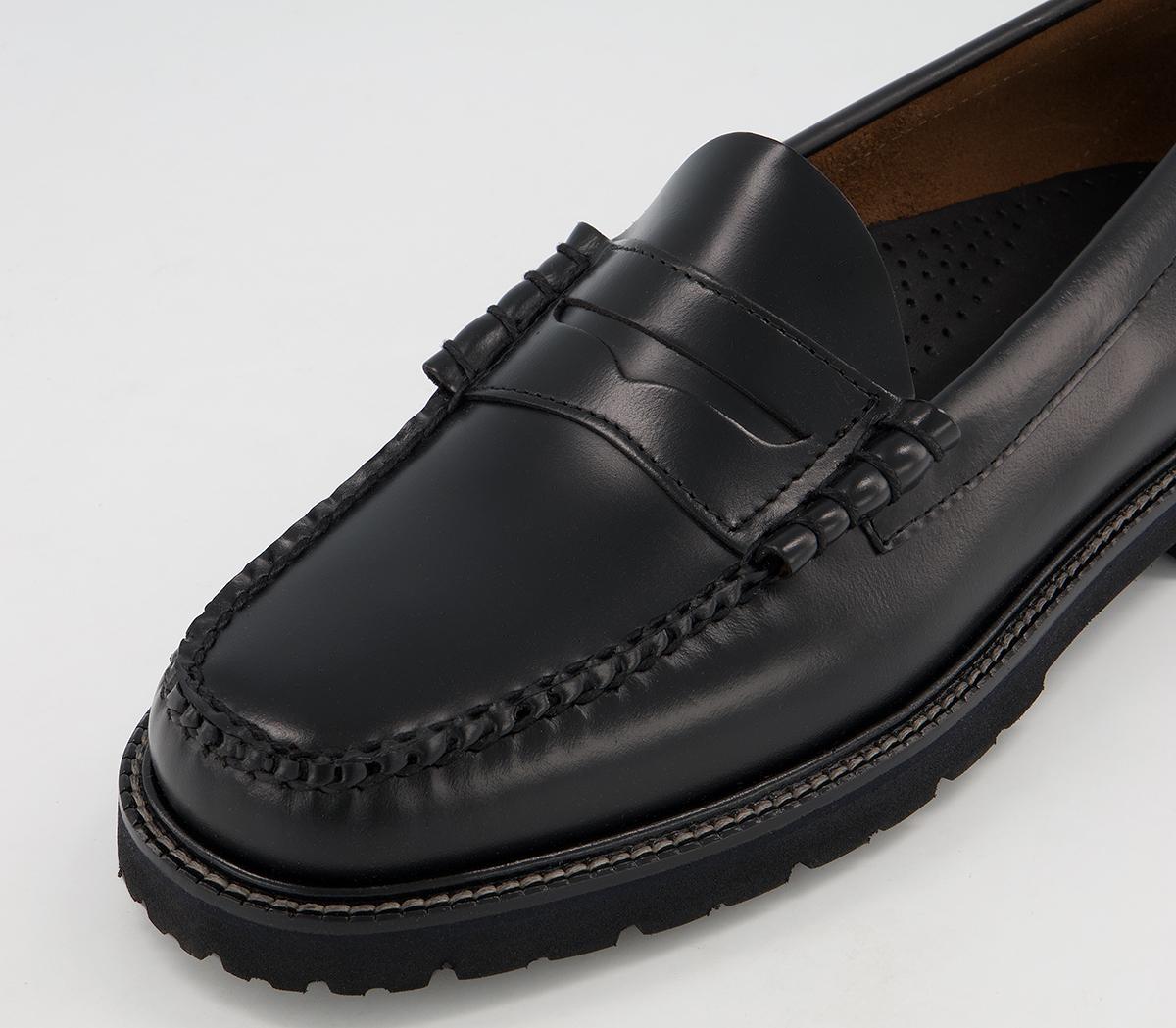 G.H Bass & CoWeejuns II 90s Larson Moc Penny LoafersBlack Leather