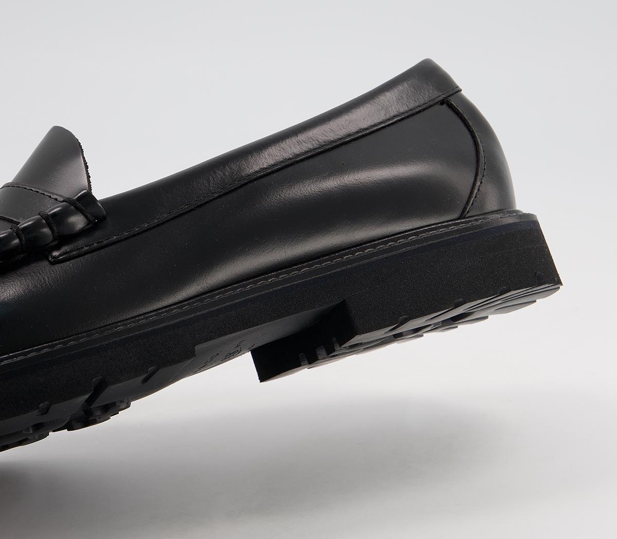 G.H Bass & CoWeejuns II 90s Larson Moc Penny LoafersBlack Leather