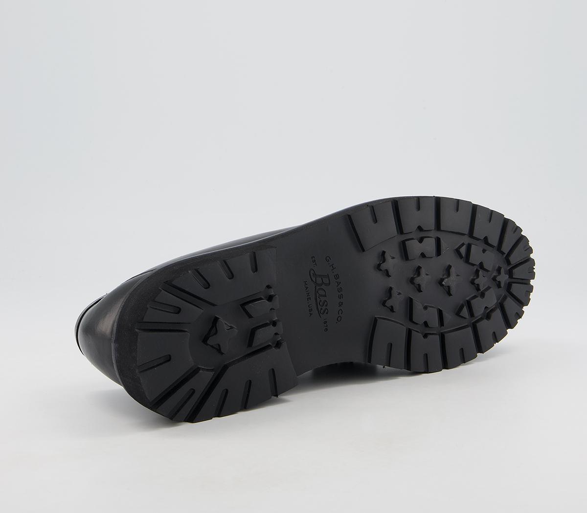 G.H Bass & CoWeejuns II 90s Larson Moc Penny LoafersBlack Leather