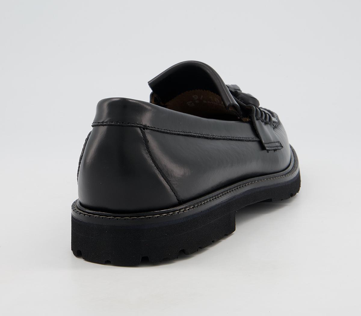 G.H Bass & Co Weejuns II 90s Layton Tassle G.H Bass & Co Weejuns II 90s Layton Tassle Black Leather