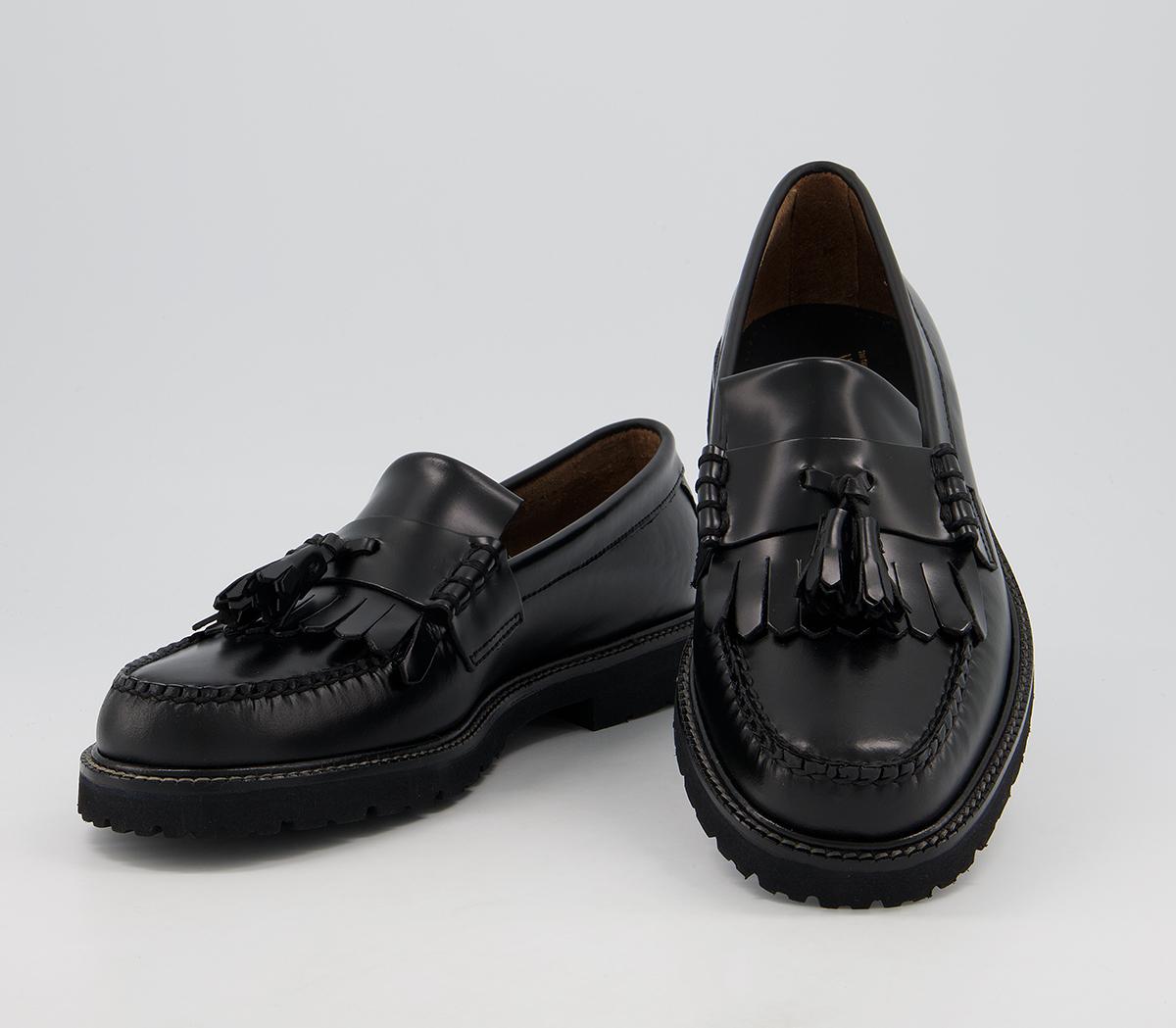 G.H Bass & Co Weejuns II 90s Layton Tassle G.H Bass & Co Weejuns II 90s Layton Tassle Black Leather