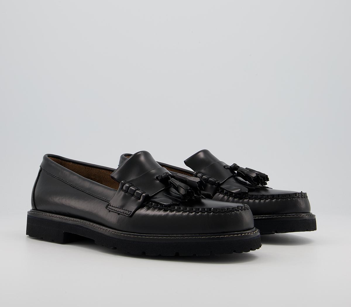 G.H Bass & Co Weejuns II 90s Layton Tassle G.H Bass & Co Weejuns II 90s Layton Tassle Black Leather