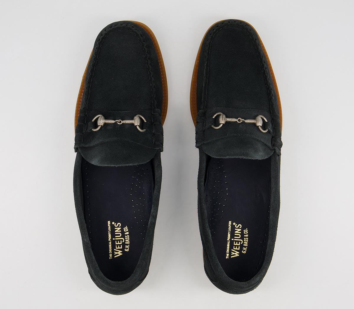 G.H Bass & Co Weejuns II Lincoln Loafers G.H Bass & Co Weejuns II Lincoln Loafers Navy Suede