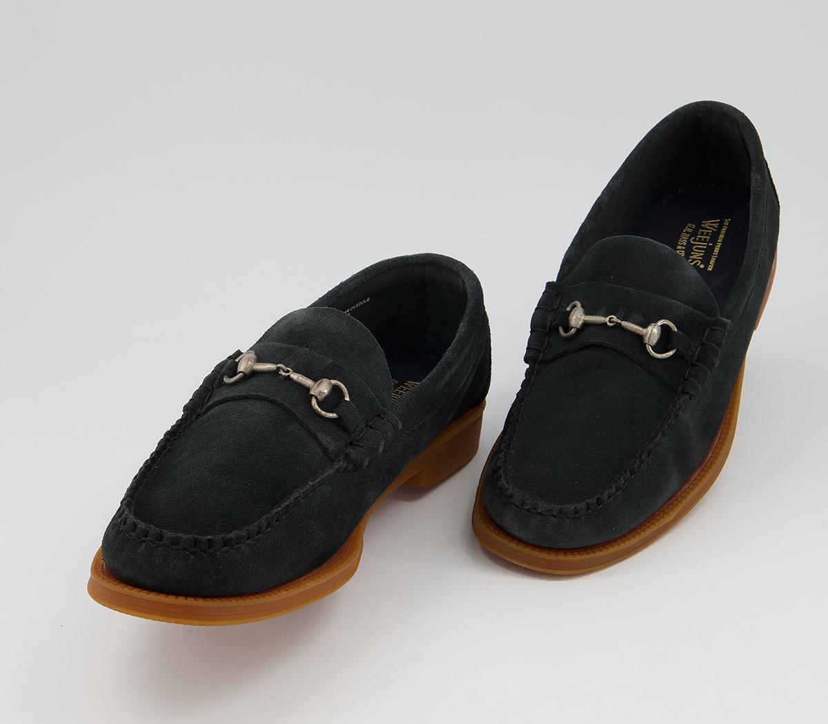 G.H Bass & Co Weejuns II Lincoln Loafers G.H Bass & Co Weejuns II Lincoln Loafers Navy Suede