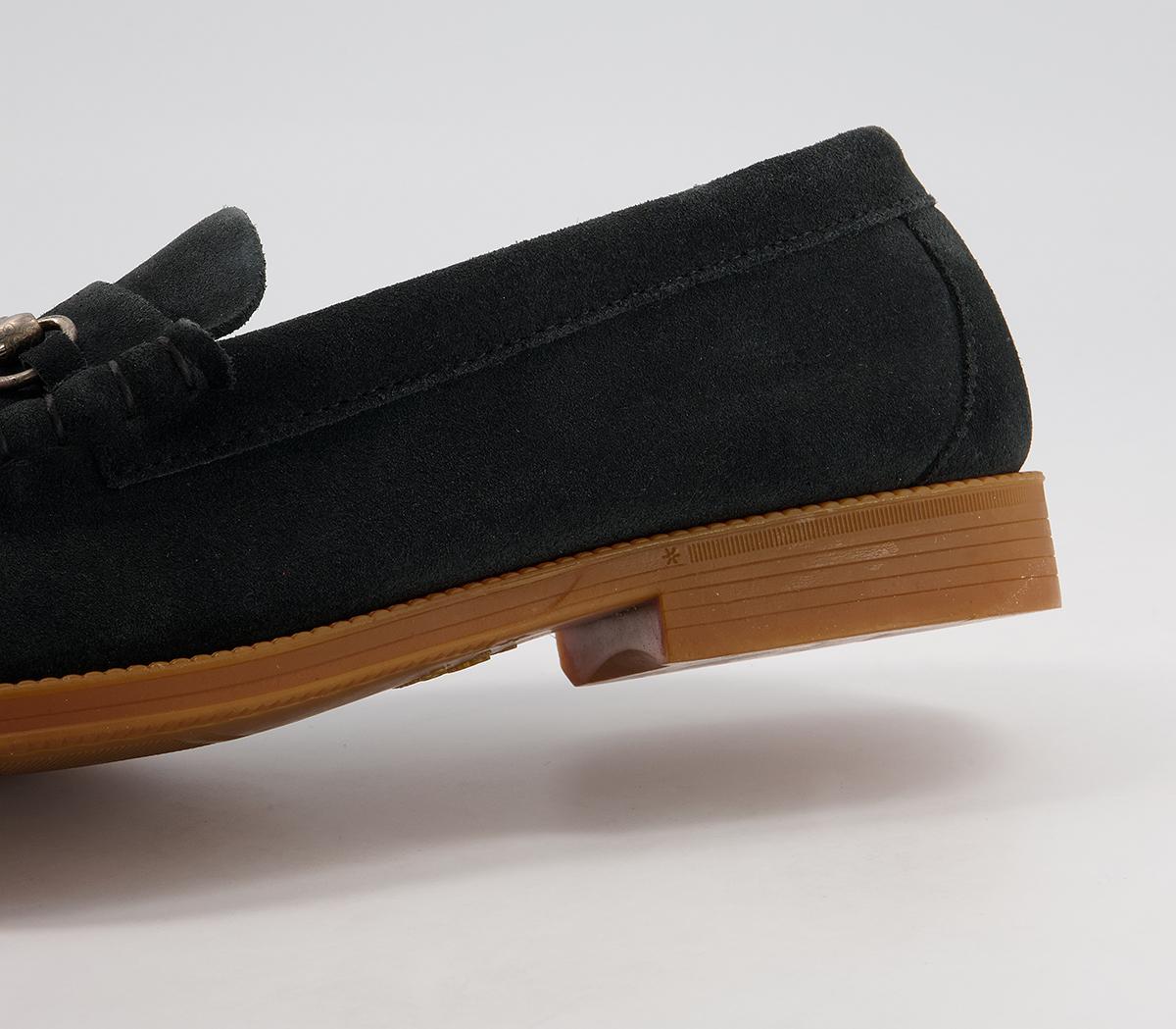 G.H Bass & Co Weejuns II Lincoln Loafers G.H Bass & Co Weejuns II Lincoln Loafers Navy Suede