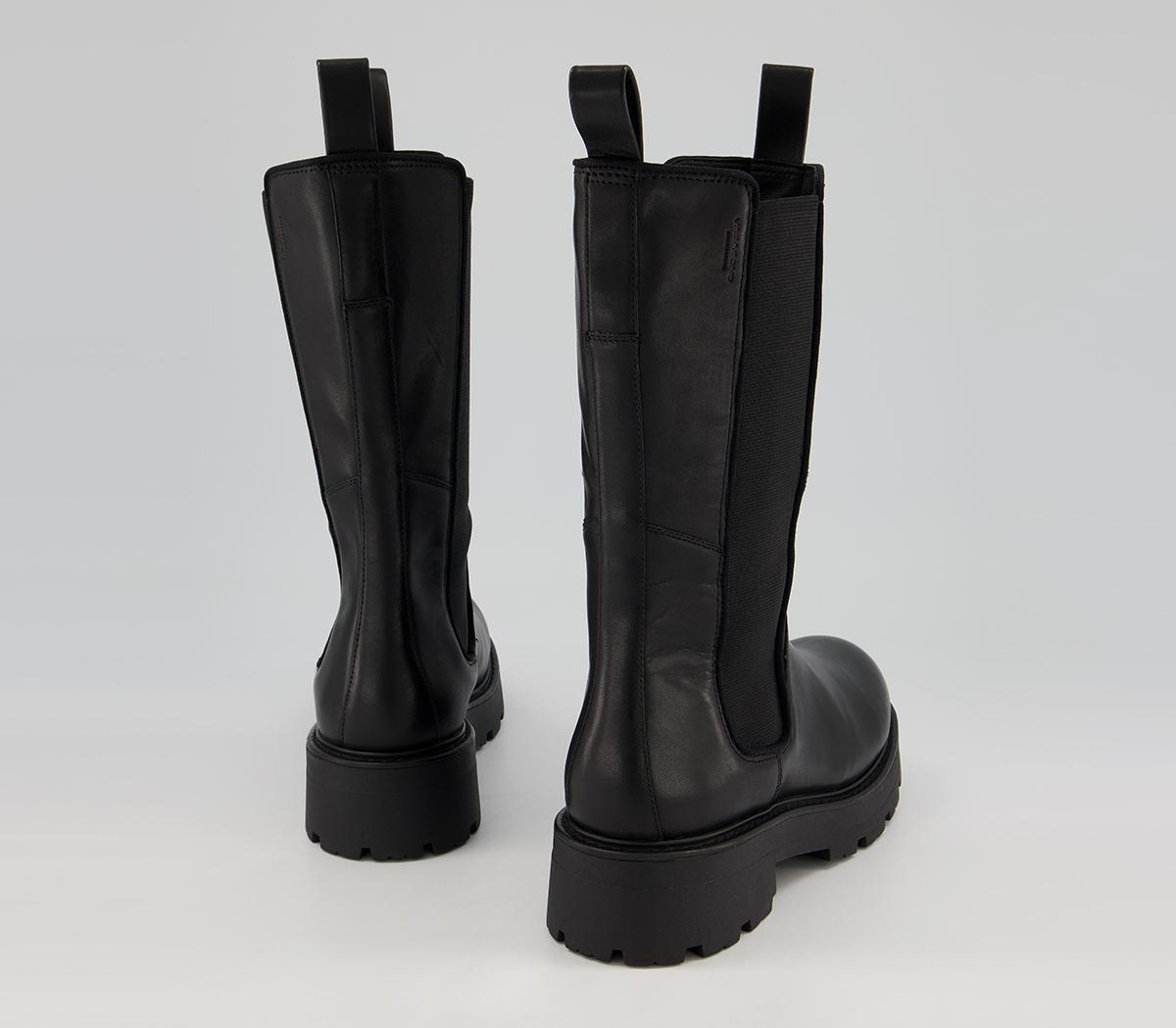 Vagabond Shoemakers Cosmo 2.0 Tall Boots Black - Knee High Boots