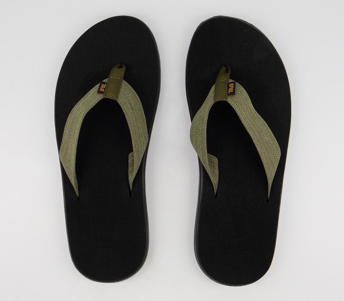 Teva Voya Flip Flops Teva Voya Flip Flops Bristol Dark Olive