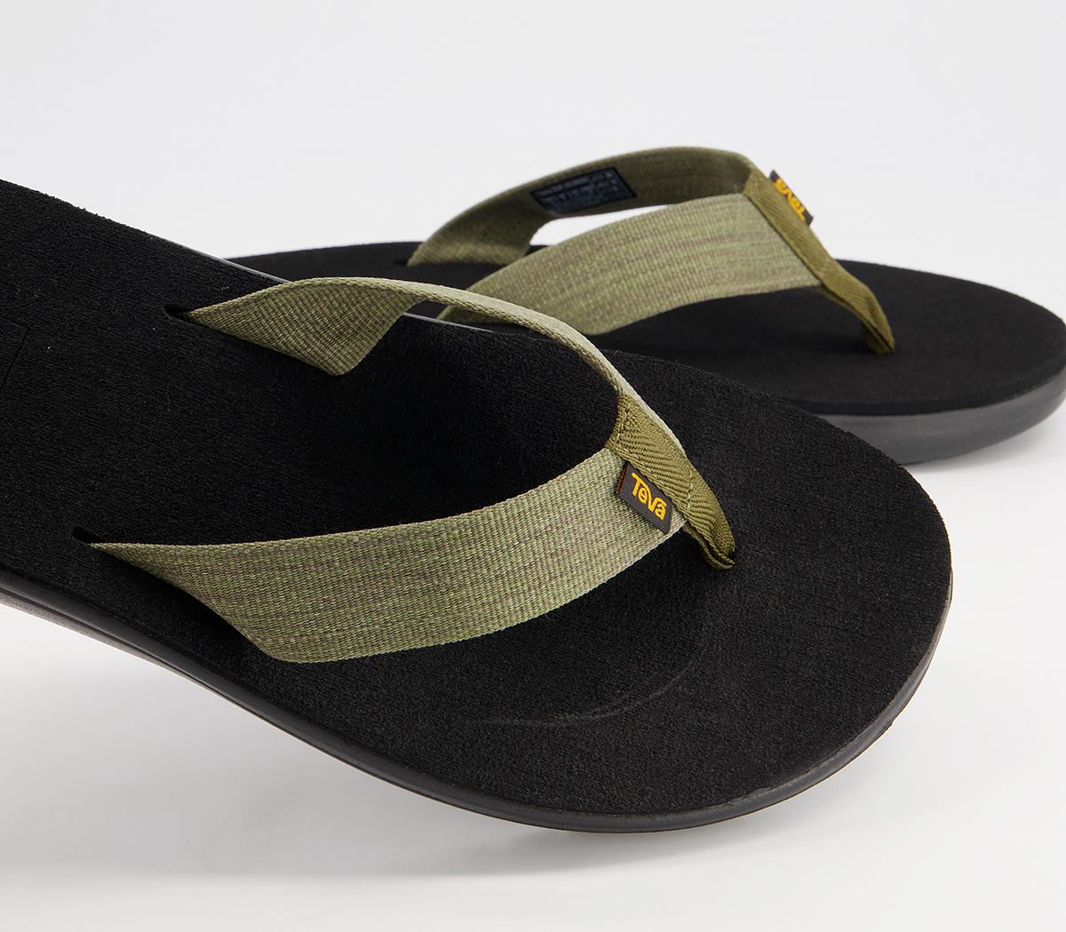 Teva Voya Flip Flops Teva Voya Flip Flops Bristol Dark Olive