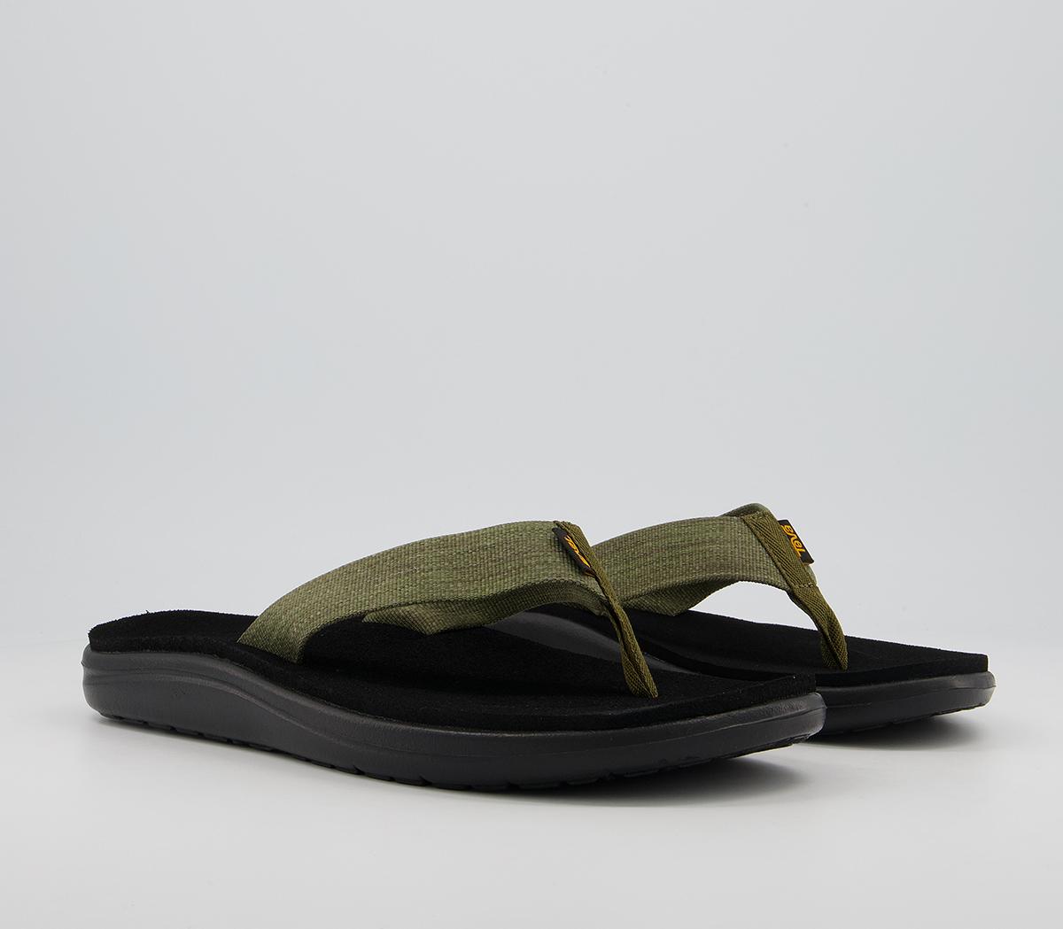 Teva Voya Flip Flops Teva Voya Flip Flops Bristol Dark Olive