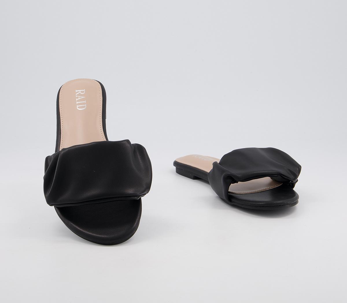 Raid Sunnie Mule Sandals Raid Sunnie Mule Sandals Black