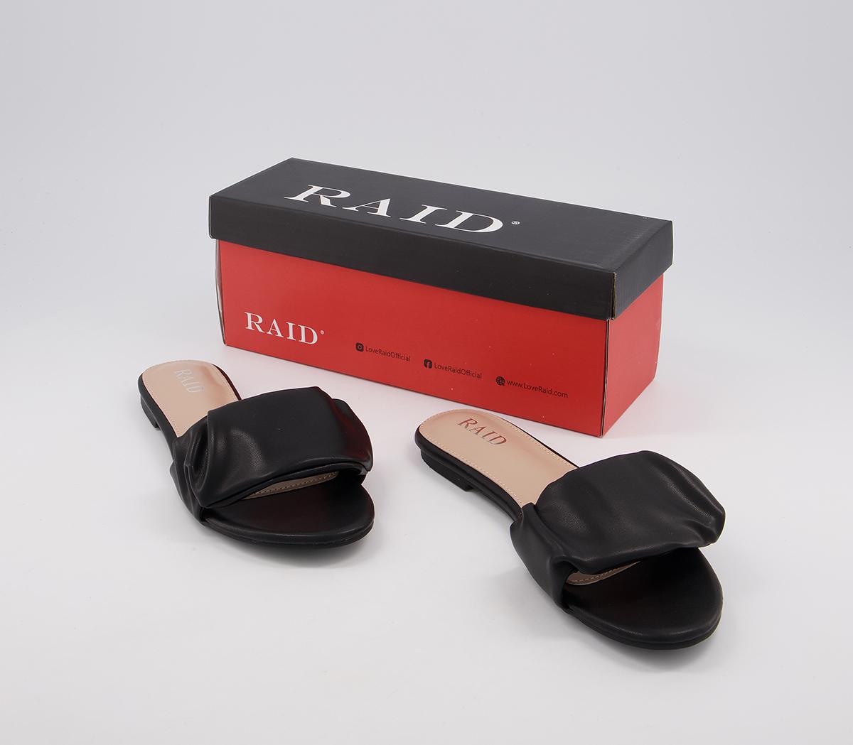 Raid Sunnie Mule Sandals Raid Sunnie Mule Sandals Black
