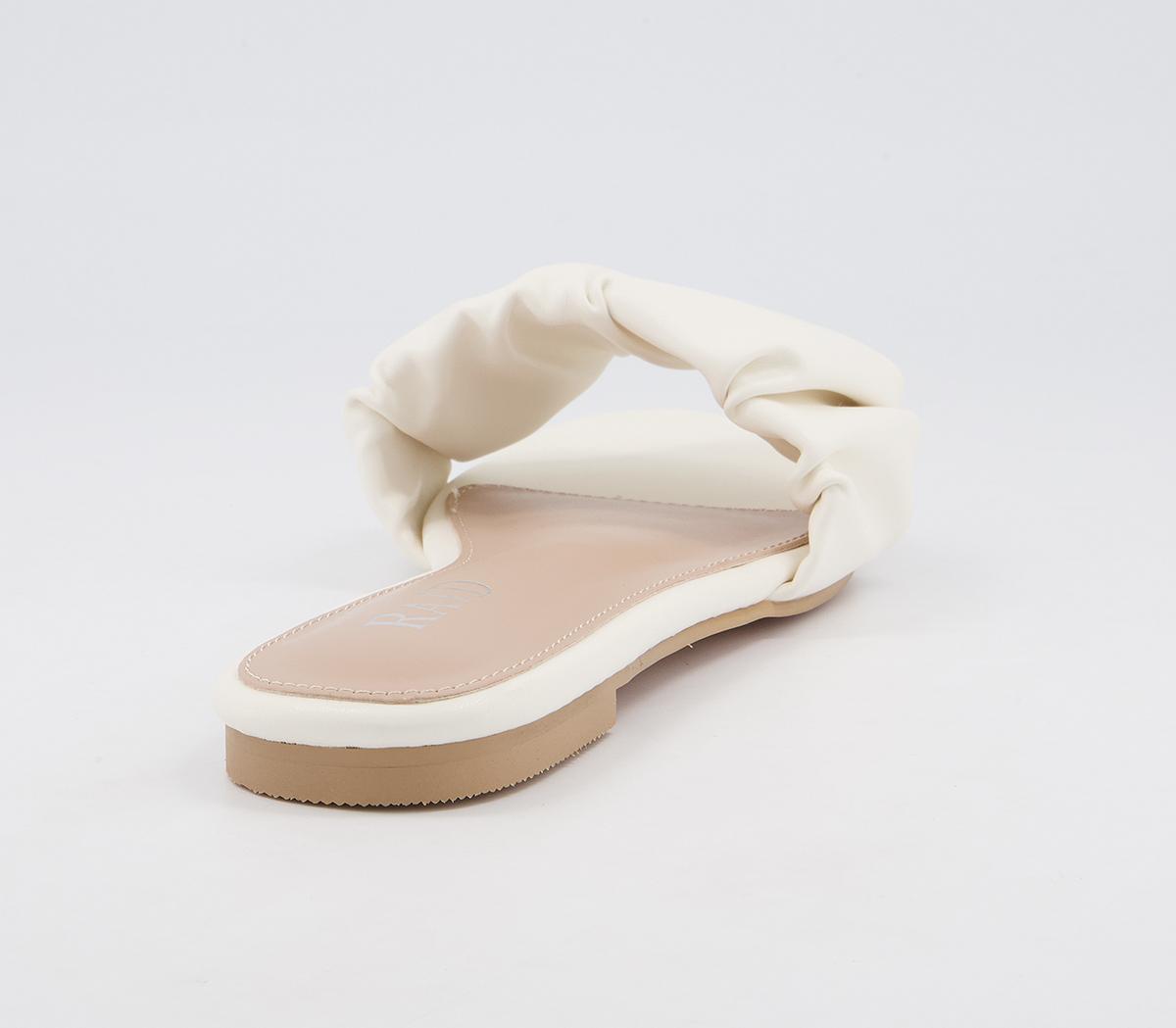 Raid Sunnie Mule Sandals Cream - Women’s Sandals