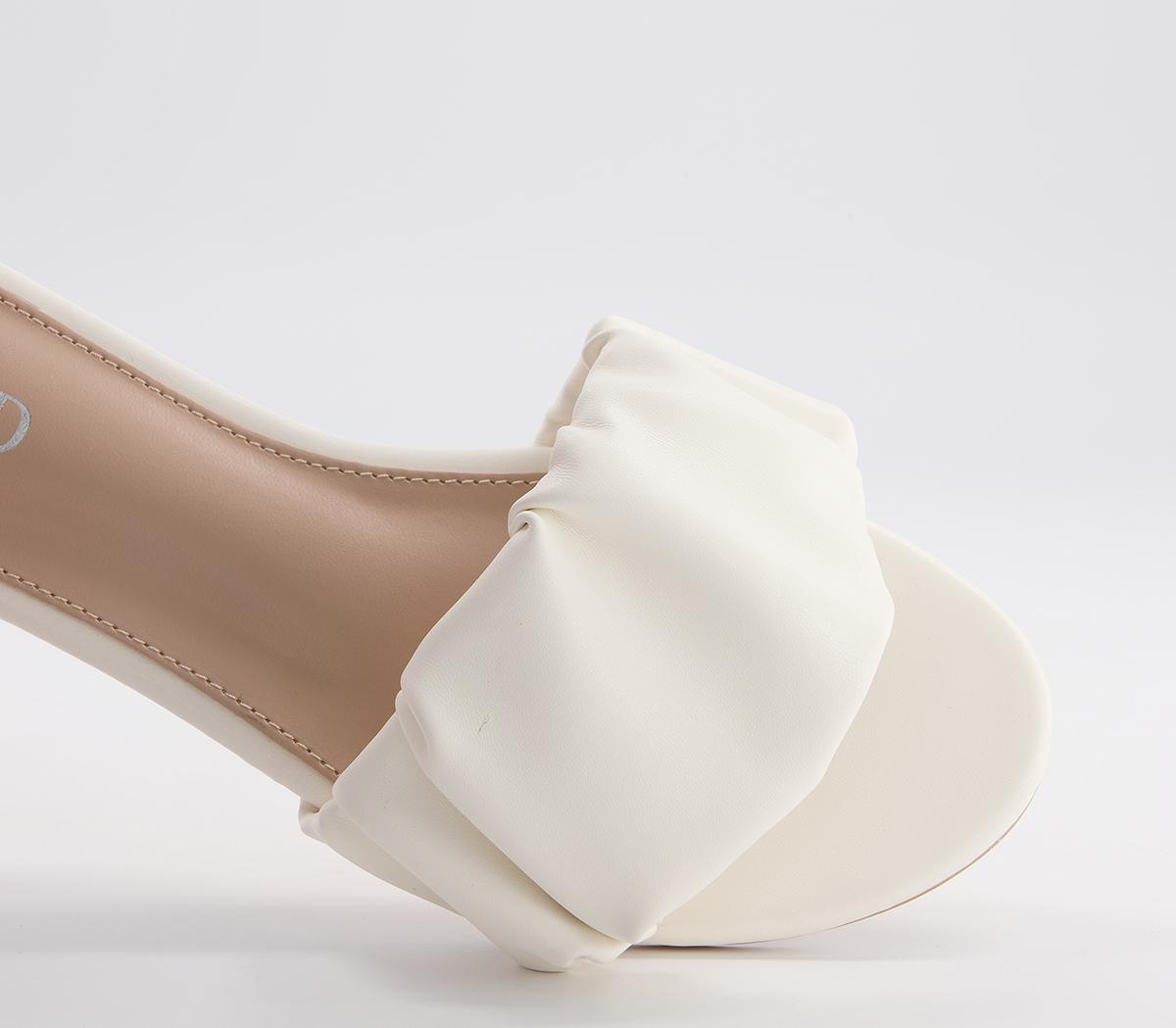 Raid Sunnie Mule Sandals Raid Sunnie Mule Sandals Cream