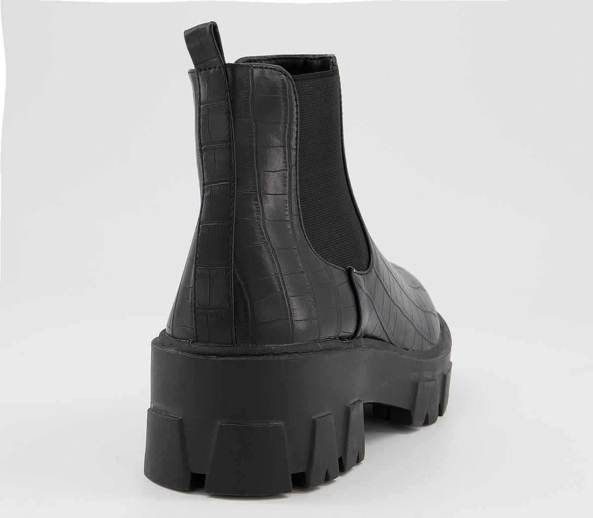 RaidLiza Chelsea Boots RaidLiza Chelsea BootsBlack Croc