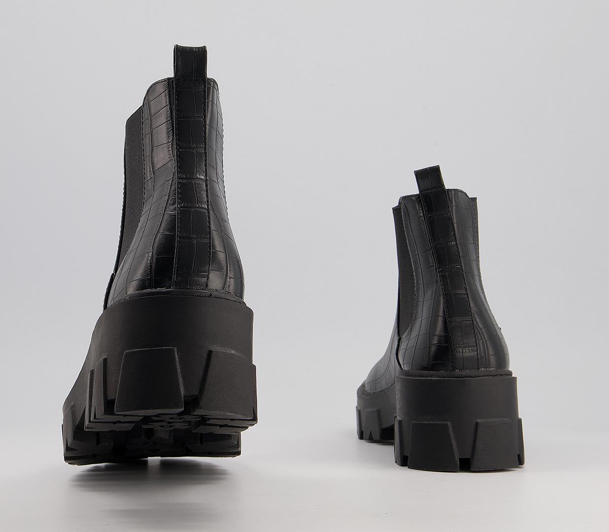 RaidLiza Chelsea Boots RaidLiza Chelsea BootsBlack Croc