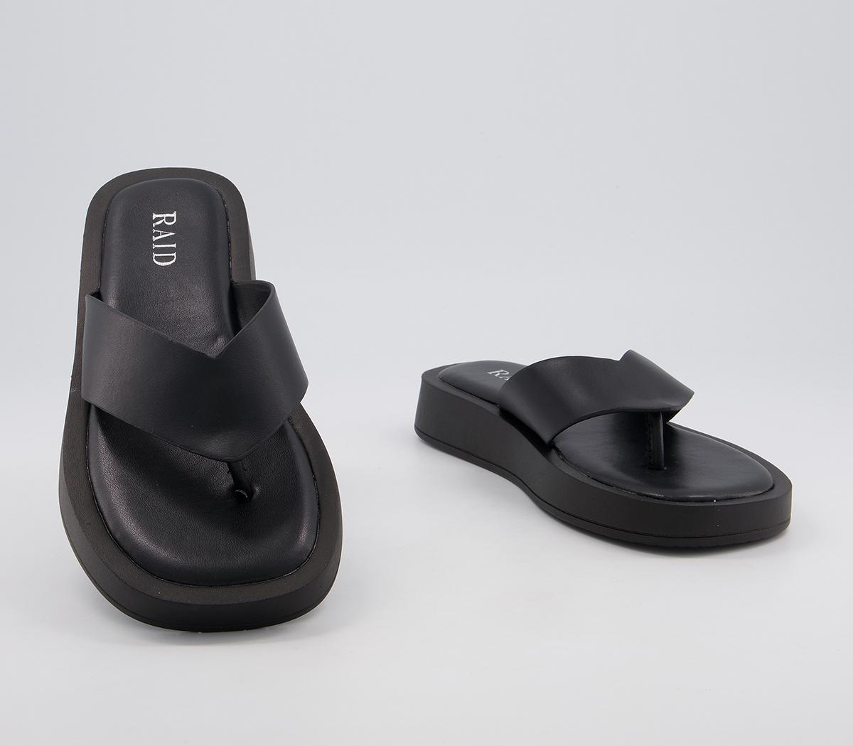 Raid Dorena Sandals Raid Dorena Sandals Black